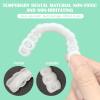 False Teeth Instant Veneers Dentures Top and Bottom 1 Pair Clip in Veneers Teeth Whitening Temporary Prosthesis Teeth, Comfortable Fit Cosmetic Teeth for Men and Women view 4
