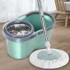 1 x Floor Spins Mop 360 Rotatable Automatic Mop with Bucket, Labor-Saving Cleaning Mop Wringer | 1/2/3 Cotton Head Automatic Spins Mop for Living Room, Kitchen, Balcony, Study Room view 2