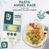 iTz noT jusT Pasta Angel (Pack of 6, 200g Each) Ready Cooked, Shirataki, Moyu, Konjac Plant Fibre Pasta, Low Carb, & No Added Preservatives, Healthy, Gluten Free, Gut Health. 100% Natural view 3