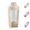 ALINUOYQ Shaker Bottle 500ml Protein Mixes Shaker Bottle with Whisk Ball, Blender Shaker Bottle BPA-Free Leak Proof Shaker Cup with Handle, Mixer Cup Pre-workout Cup for Gym, Office, Travel view 1