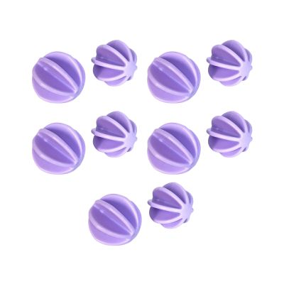 kesurpae 10pieces Protein Shaker Bottle with Shaker Ball for Thorough Stir Every Time PP Shaker Protein Fitness Shaker Shaker Cup, Purple