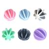 kesurpae 10pieces Protein Shaker Bottle with Shaker Ball for Thorough Stir Every Time PP Shaker Protein Fitness Shaker Shaker Cup, Purple view 2