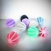 kesurpae 10pieces Protein Shaker Bottle with Shaker Ball for Thorough Stir Every Time PP Shaker Protein Fitness Shaker Shaker Cup, Purple view 3