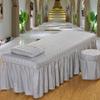 Bedskirt Solid Beauty Salon Massage Table Bed Sheet Bedspread Massage Sheet Bed Full Cover with Skirt 1pcs 190x80cm view 2