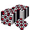 Nenluny 40pcs Casino Poker Card Party Napkins Las Vegas Theme Party Paper Napkins for Casino Poker Card Theme Party Supplies view 1
