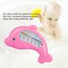 Baby Dolphin Thermometer Dolphin Thermometer Baby Thermometer Baby Water Thermometer Infants Bathing Cute Animal Thermometers Safety Bath Care (rose red dolphin) view 1