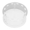 ZJchao Rotatable Acrylic Eyelash Tweezers Holder Display Shelf with 12 Holes, Organized Storage for Eyelash Extensions (Pure White) view 3