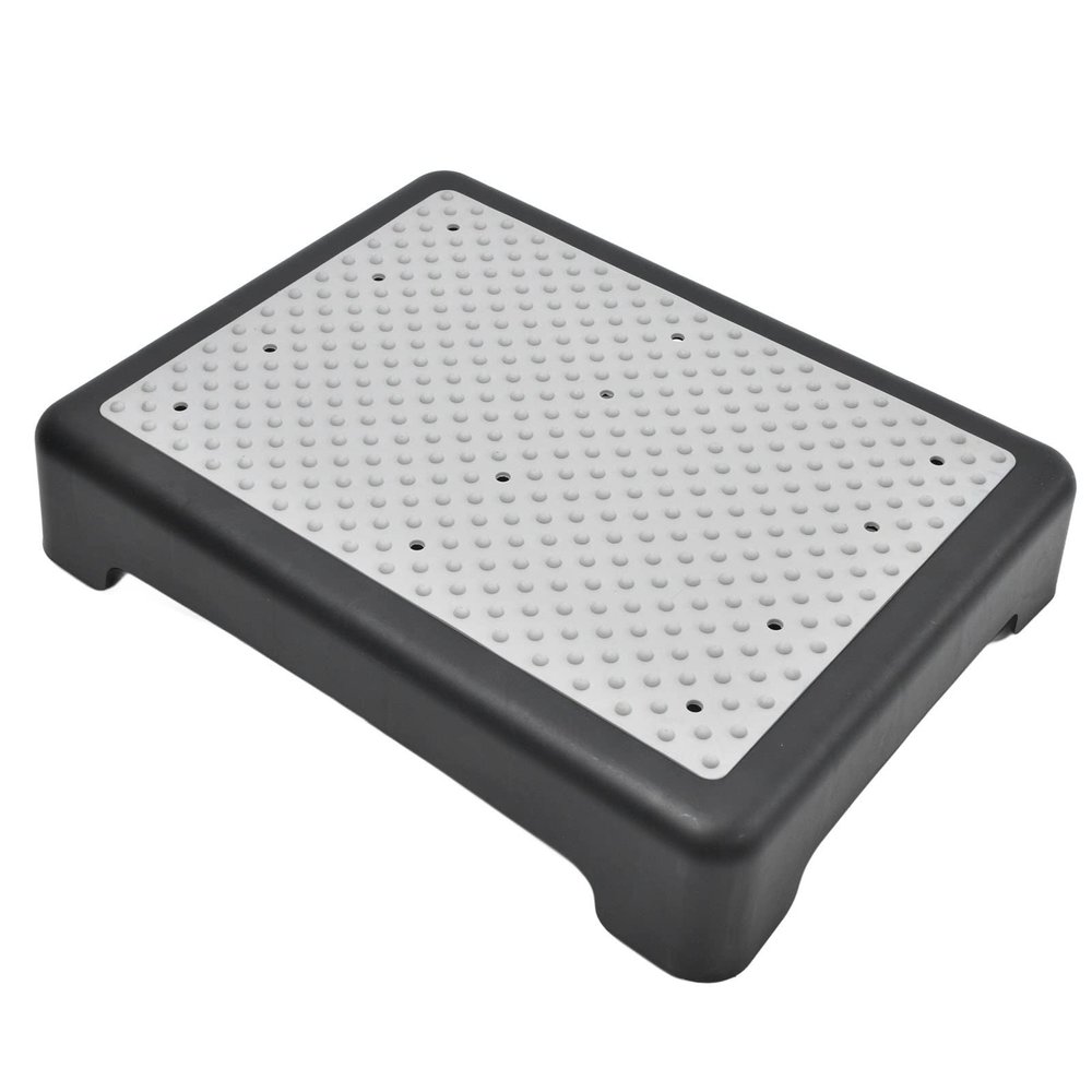 Mobility Step Stool Anti Half Steps for Seniors, Step Platform for Elderly Slip Platform Stackable Outdoor Halfstep Ladder Mobility Stool Compact High Riser Steps