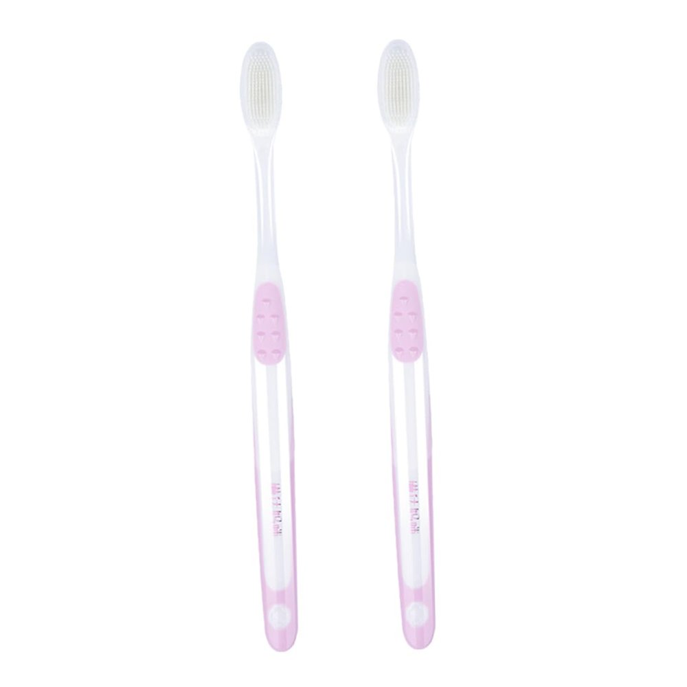 minkissy 2pcs Gentle Bristles Toothbrush for Pregnant Women Sensitive Teeth Care Soft Gums Brush Random Style