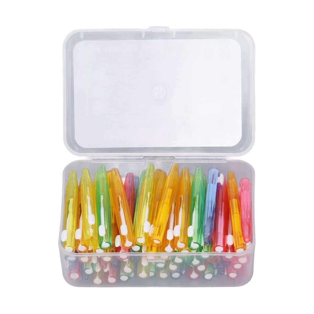 Interdental Brush for Adult and Children's Orthodontic Tooth cleanings Interdental Brush Toothpick Oral Dental Hygiene Flosser Tool /584