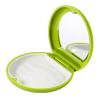 Vuggdt Denture Bath Case - Portable Box for Men Women Artificial Teeth - Mirror Included False Teeth Container for Mouth Guard for Camping, Outing, Business Trips view 1