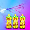 Sour Slush Frozen Drink Pouches, Lemon Lime & Blue Raspberry, No Added Sugar, Pack of 3 (Lemon and Lime Sour Slush) view 2