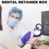 Artificial Teeth Box,Portable Box for Men Women Artificial Teeth | Mouth Guard Night Guard Retainer Box to Extend Denture Life for Traveling, Business Trips, Mountaineering view 3