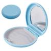 Denture Storage Box - False Teeth Storage Case with Magnetic Closure,Outdoor Teeth Care Box to Extend Mouth Guard Retainer Life for Business Trips, Camping, Outing view 1