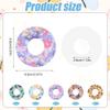 25pcs Sensor Covers for Libre 2, Waterproof Adhesive Patches Freestyle Butterfly Print Blood Sugar Monitor Patch Sweatproof Sensor Stickers Overpatch Compatible with Libre view 2