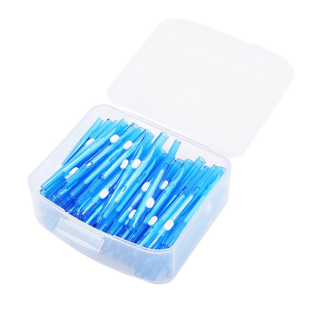 Push Pull Interdental Brush for Orthodontic Care Wire Toothpick Toothbrush Oral Care Interdental Brush Toothpick,80 Pcs/554
