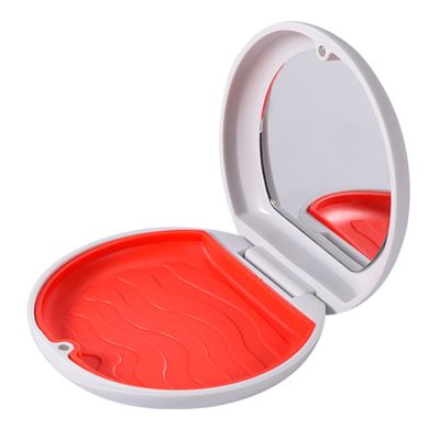 Bexdug Denture Cases - Denture Case False Teeth Box for Men - Outdoor Mouth Guard Night Guard Retainer Care Box with for Outing, Business Trips, Camping
