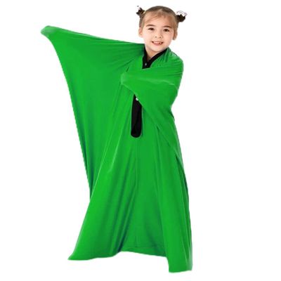 BANTASE Dynamic Movement Stretchy Body Sox Sensory Socks For Kids Sensory Sack Helps Children With Autism Improve Sensory Processing Disorders To Reduce Stress (Color : Grn, Size : M)