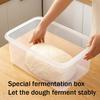PLABNK Dough Fermentation Box (Transparent), with Cover/Top Opening,4L/7.5L/12.5L, Sealed/Waterproof+ Easy to Clean, for Dough Proofing, Storing Fruits/Vegetables, Cosmetics,7.5L view 3