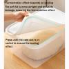 PLABNK Dough Fermentation Box (Transparent), with Cover/Top Opening,4L/7.5L/12.5L, Sealed/Waterproof+ Easy to Clean, for Dough Proofing, Storing Fruits/Vegetables, Cosmetics,7.5L view 4