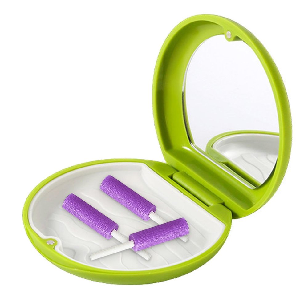 Uitseld Artificial Teeth Box - Denture Case False Teeth Box for Men,Outdoor Mouth Guard Night Guard Retainer Care Box with for Outing, Business Trips, Camping