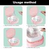 GmeDhc Dental Device Holder with Basket, Dental Holder, Orthodontic Dental Appliance Case, Dental Bite Holder, Teeth Device Box, Dental Prosthesis Holder, Mouth Guard Holder view 4