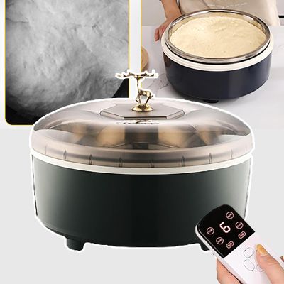 PLABNK 5L Dough Proofer Electric, Double Layer Proofing Rack, Ajustable Temperature Control (30-65C)+ Timing (24H), Sealing Cover, for Fermented Noodles, Sour Noodles, Rice Wine,A