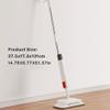 ZQNDFAC Upgrade Flat Floor Mop Spray Wet and Dry Mop Sweeper Hand Push Type Broom Flat Multi-Function Mopping Machine Household Efficient view 2