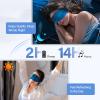 Musicozy Sleep Headphones Bluetooth Eye Mask,Soft Sleep Mask Headphones -100% Blackout Sleep Masks with Thin Speakers & 16Hrs Playtime for Long Time of Comfortable Sleeping,Unisex Gifts for Men Women view 4