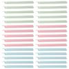 couponhub 30Pcs Plastic Sealing Clip Food Bag Clips,3 Colors Durable Bag Clips,Easy to Use,Large Size Food Package Chip Clips for Food Kitchen and Home view 1