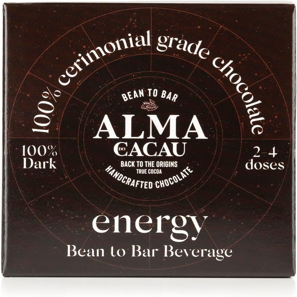 Ceremonial Cacao Alma do Cacau From Sao Tome and Principe Ceremonial Cacao - Gourmet Superfood of Portugal - Connection and Meditation