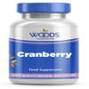 Woods Supplements - High Strength Cranberry Extract 5000mg with Vitamin C & E, 360x Vegan Tablets Concentrated Cranberry Supplements for Women & Men. Great for Urinary Tract & Immune Support view 1