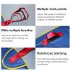 LIBRACTA Toileting Sling Patient Lifter - Full Body Patient Lift Sling - Medical Lift Equipment - Medical Transfer Belt with Four Point Support Full Body Sling - Maximum Load 330Lb L view 2