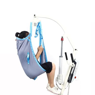 YUBING Hoist for Lifting Elderly, Deluxe Padded Toileting Patient Lift Sling with Head Support, Divided Leg Shower Sling for Patient Lifts, Heavy Duty Transfer Sling For Disabled Elderly 20