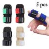 5PCS Nonslip Unisex Finger Support Brace Sleeve Metal Adjustable Discomfort Comfort Finger Splint Stabilizer view 2