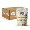 Keto Skinny Thai Noodles (Pack of 12, 270g) - Made from Organic Konjac Flour, Keto Paleo Diet and Vegan Food, Shirataki, Zero Sugar Less Carbohydrate & Low Calorie Food view 1