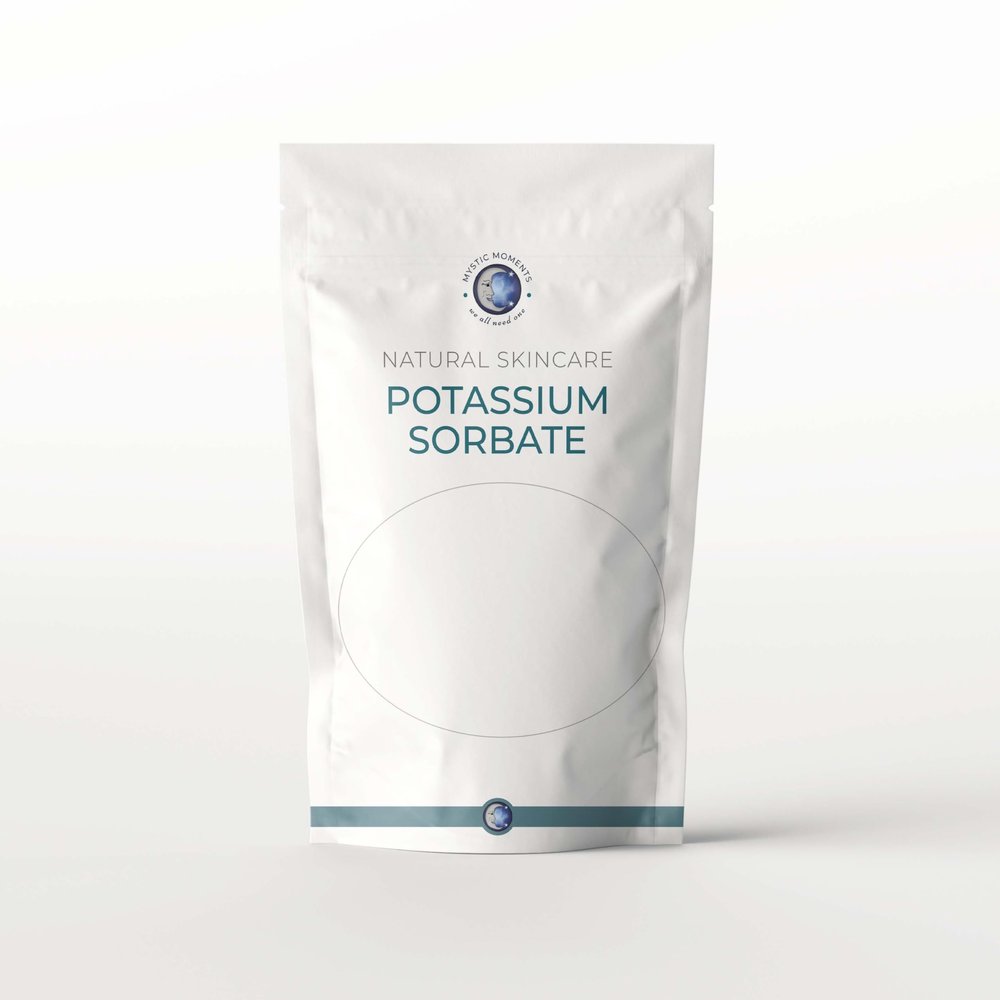 Mystic Moments | Potassium Sorbate | INCI: Potassium Sorbate | Cosmetic Preservative & pH Regulator | Anti-Mould & Anti-Yeast | for Skincare & Beauty Formulations | High Purity | 5Kg