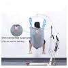 ZPBLWT Full Body Mesh Patient Lift Sling,Patient Aid Padded U-Sling, Lifting Aid Straps for Transfer, Toileting Transfer Slings, Lift Sling for Elderly Bariatric, Not Including Crane view 4