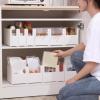 Drawer Design Plastic Open Front Organizer Bin,Plastic Stackable Open Front Organizer Bin Caddy Basket Pantry Organization Storage Bin Kitchen Storage Accessories view 3