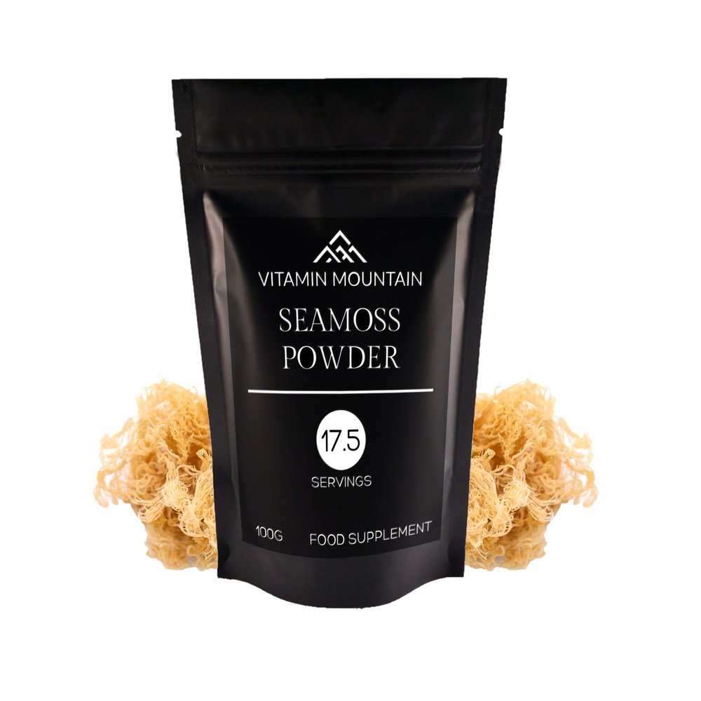 Sea Moss Powder 50g | from The Caribbean | Wildcrafted & Naturally Sourced Seamoss (100)