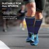 Evolyline 3 Pairs Medical Compression Socks for women & MenKnee High Compression Socks Men Flight Socks for MenCirculation Compression Stockings Varicose Veins Socks for Flying Running Sports Travel view 4