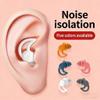 Ear Plugs Noise Cancelling for Sleeping,Reusable Silicone Ear Plugs,Super Soft,Reusable Washable Earplugs for Sleeping, Work,Studying,Swim,Concert,Hearing Protection (Black) view 3