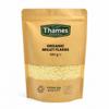 Organic Millet Flakes 500g - Certified Organic, Non-GMO, Vegan, No Additives, No Preservatives, Resealable Bag by Thames Organic 500g view 1