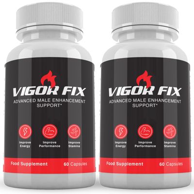 Vigor Fix Male Enhancement Support - 120 Capsules - 2 Months Supply