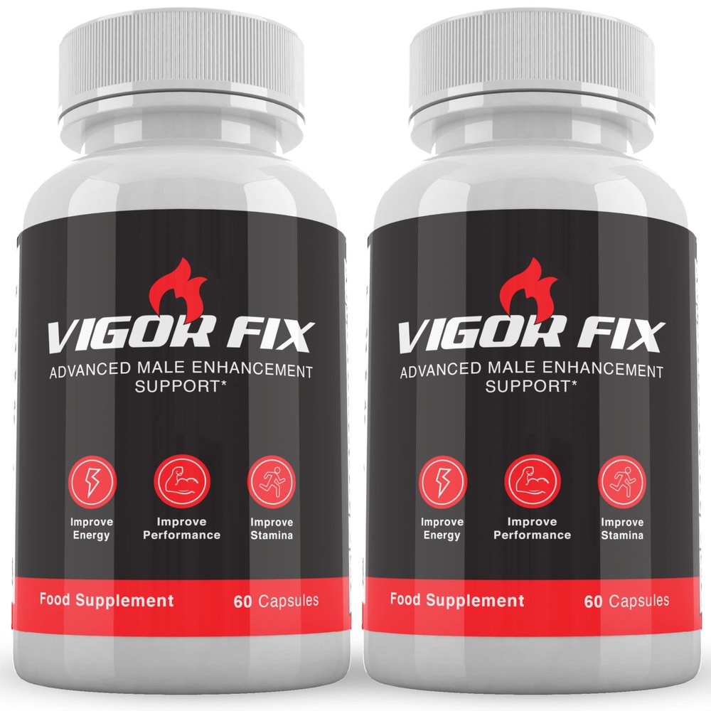 Vigor Fix Male Enhancement Support - 120 Capsules - 2 Months Supply