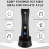 Soeudgh New Men and Women Groin Body Trimmer Electric Beard Bikini Hair Trimmer Washable Pubic Hair Shaver Epilator Easy Install Easy to Use view 2