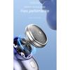 Soeudgh Portable USB Electric Travel Shaver for Men Pocket Electric Shaver Beard Trimmer Digital Display, A view 2