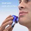 Soeudgh Portable USB Electric Travel Shaver for Men Pocket Electric Shaver Beard Trimmer Digital Display, A view 4