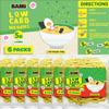 Low Carb Noodles, High Protein (6 x 59g Packs) High Fibre, Keto Ramen. Cook Stir fry, Ramen or low carb pasta. Made with Vital wheat gluten flour, so more al-dente than konjac & shirataki noodles. view 1