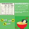 Low Carb Noodles, High Protein (6 x 59g Packs) High Fibre, Keto Ramen. Cook Stir fry, Ramen or low carb pasta. Made with Vital wheat gluten flour, so more al-dente than konjac & shirataki noodles. view 2